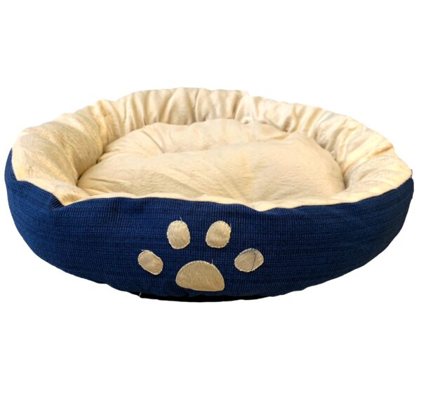 Round Pet Bed fleece 55x15cm