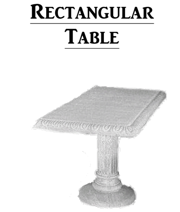 Rectangular table Set