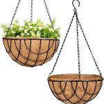 Wire Hanging basket with Coir Lining